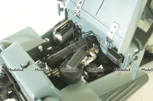 Toyota Land Cruiser BJ, Light Green, KYO8959G0, Kyosho 1:18
