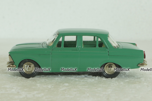 Москвич-412, зеленый,  Тантал/Радон 1:43