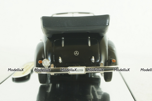 Mercedes 770 "Grosser Mercedes" Offener Tourenwagen 1938, black, PM43700, Signature Model 1:43