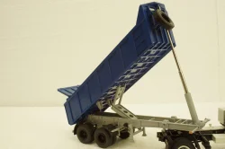 Маз-9506-20 п/прицеп самосвал синий, Автоистория 1:43