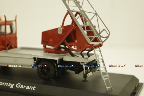Hanomag Garant fire engine aerial ladder 1960,  03241, Schuco 1:43