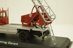 Hanomag Garant fire engine aerial ladder 1960,  03241, Schuco 1:43