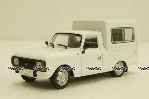 Иж-27156, белый, Автолегенды СССР №76, 1:43