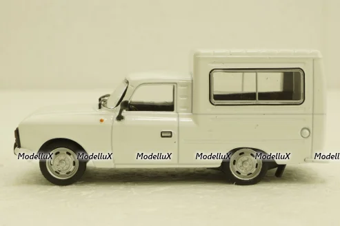 Иж-27156, белый, Автолегенды СССР №76, 1:43
