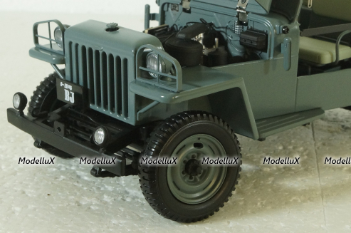 Toyota Land Cruiser BJ, Light Green, KYO8959G0, Kyosho 1:18
