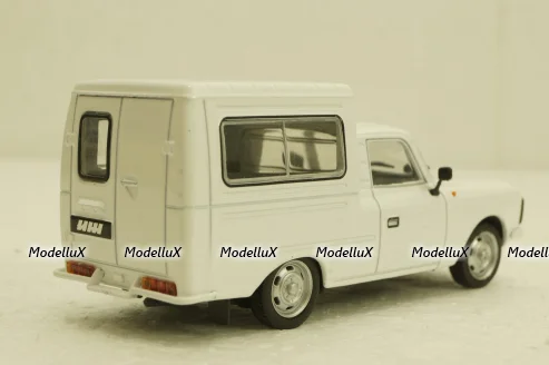 Иж-27156, белый, Автолегенды СССР №76, 1:43