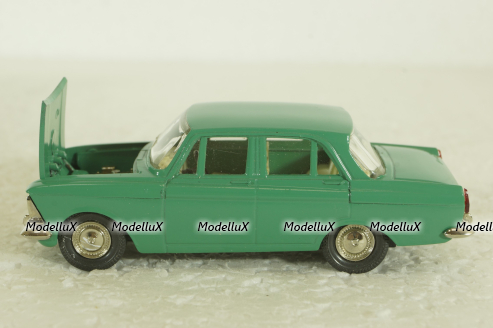 Москвич-412, зеленый,  Тантал/Радон 1:43