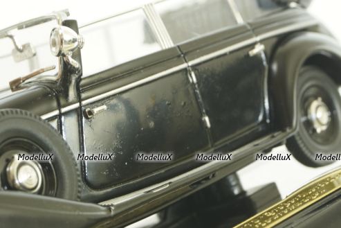 Mercedes 770 "Grosser Mercedes" Offener Tourenwagen 1938, black, PM43700, Signature Model 1:43