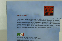 Fiat 60 CV 200th Anniversary Carabinieri with figure, RIO200-2/D, RIO 1:43