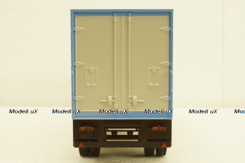 Одаз-9786 п/прицеп серый/синий, Автоистория 1:43