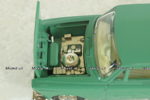 Москвич-412, зеленый,  Тантал/Радон 1:43