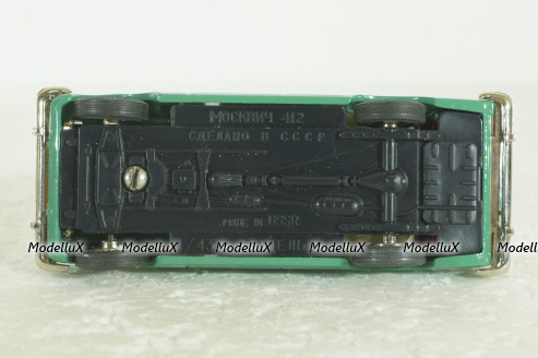 Москвич-412, зеленый,  Тантал/Радон 1:43