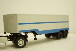Одаз-935 п/прицеп, серый/синий Автоистория 1:43