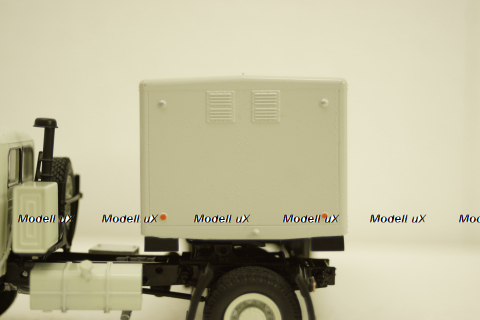 Одаз-935 п/прицеп, серый/синий Автоистория 1:43