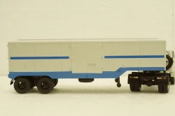 Одаз-935 п/прицеп, серый/синий Автоистория 1:43