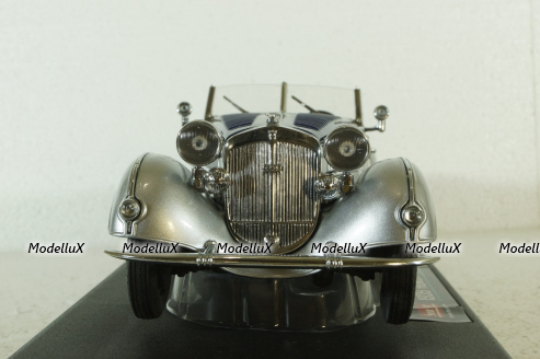 Horch 855 Roadster 1939 silver/blue, SunStar1:18 Уценка!