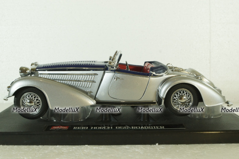 Horch 855 Roadster 1939 silver/blue, SunStar1:18 Уценка!