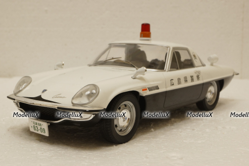Mazda Cosmo Sport, black/white, T9-1800189, Triple9 1:18