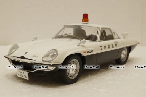 Mazda Cosmo Sport, black/white, T9-1800189, Triple9 1:18