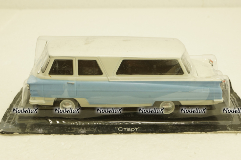 Старт, бело/синий, Автолегенды СССР №7, 1:43