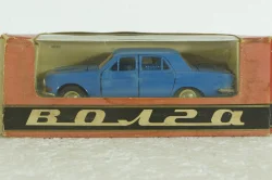 Газ-24, синий, июнь 86г.,  Тантал/Радон 1:43