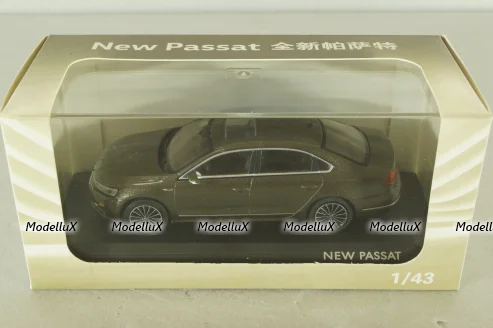 Volkswagen Passat (B7) 2011, brown, dealer edition 1:43