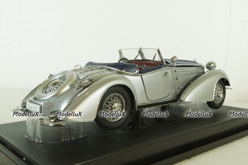 Horch 855 Roadster 1939 silver/blue, SunStar1:18 Уценка!
