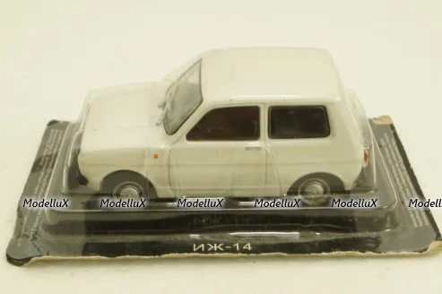 Иж-14, белый, Автолегенды СССР №120, 1:43