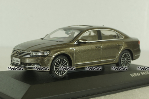 Volkswagen Passat (B7) 2011, brown, dealer edition 1:43