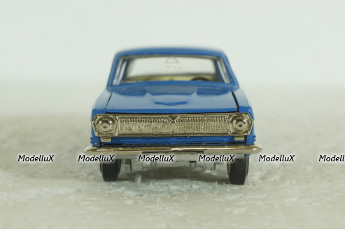 Газ-24, синий, июнь 86г.,  Тантал/Радон 1:43