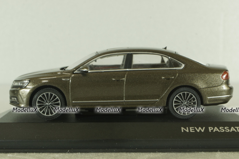 Volkswagen Passat (B7) 2011, brown, dealer edition 1:43