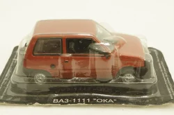 Ваз-1111 Ока, красная, (Запечатанный)  Автолегенды СССР №52, 1:43