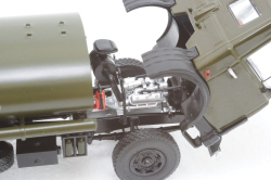 Маз-5337 АЦ-9 «Огнеопасно» 1987, хаки, 101326, Автоистория 1:43