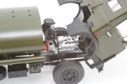 Маз-5337 АЦ-9 «Огнеопасно» 1987, хаки, 101326, Автоистория 1:43