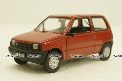Ваз-1111 Ока, красная, (Запечатанный)  Автолегенды СССР №52, 1:43