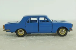 Газ-24, синий, июнь 86г.,  Тантал/Радон 1:43