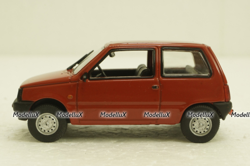 Ваз-1111 Ока, красная, (Запечатанный)  Автолегенды СССР №52, 1:43