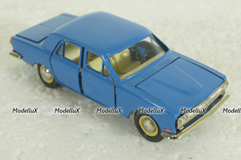 Газ-24, синий, июнь 86г.,  Тантал/Радон 1:43