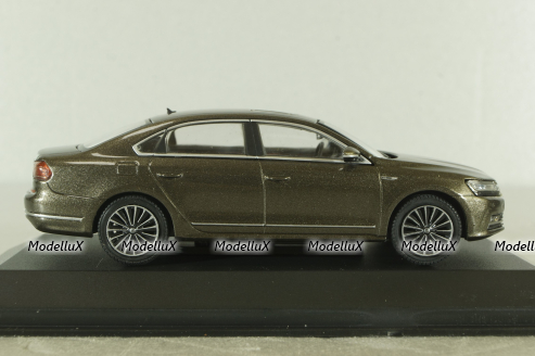 Volkswagen Passat (B7) 2011, brown, dealer edition 1:43