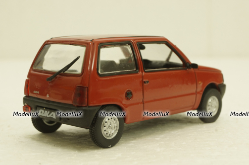 Ваз-1111 Ока, красная, (Запечатанный)  Автолегенды СССР №52, 1:43