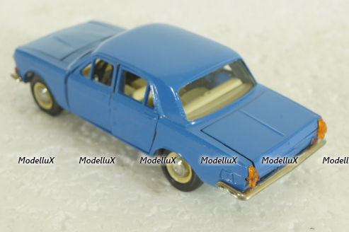 Газ-24, синий, июнь 86г.,  Тантал/Радон 1:43