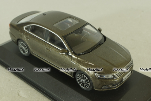 Volkswagen Passat (B7) 2011, brown, dealer edition 1:43