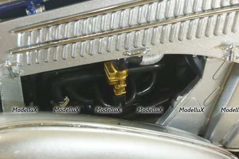 Horch 855 Roadster 1939 silver/blue, SunStar1:18 Уценка!