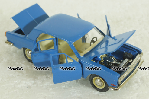Газ-24, синий, июнь 86г.,  Тантал/Радон 1:43