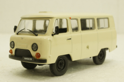 Уаз-452В, бежевый, Автолегенды СССР №16, 1:43