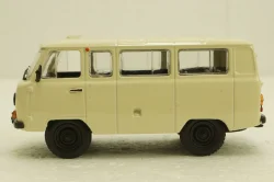 Уаз-452В, бежевый, Автолегенды СССР №16, 1:43