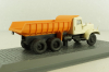 Краз-256Б самосвал, бежевый/оранжевый, АА638, Direkt Collections 1:72