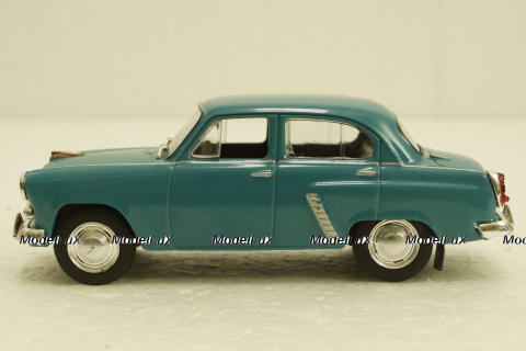 Москвич-402, голубой, Автолегенды СССР №68, 1:43