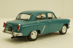 Москвич-402, голубой, Автолегенды СССР №68, 1:43