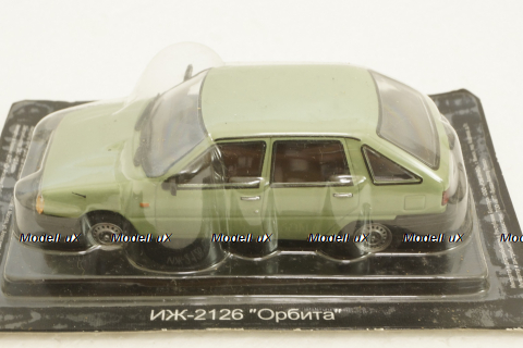 Иж-2126 Орбита, зеленый, Автолегенды СССР №60, 1:43